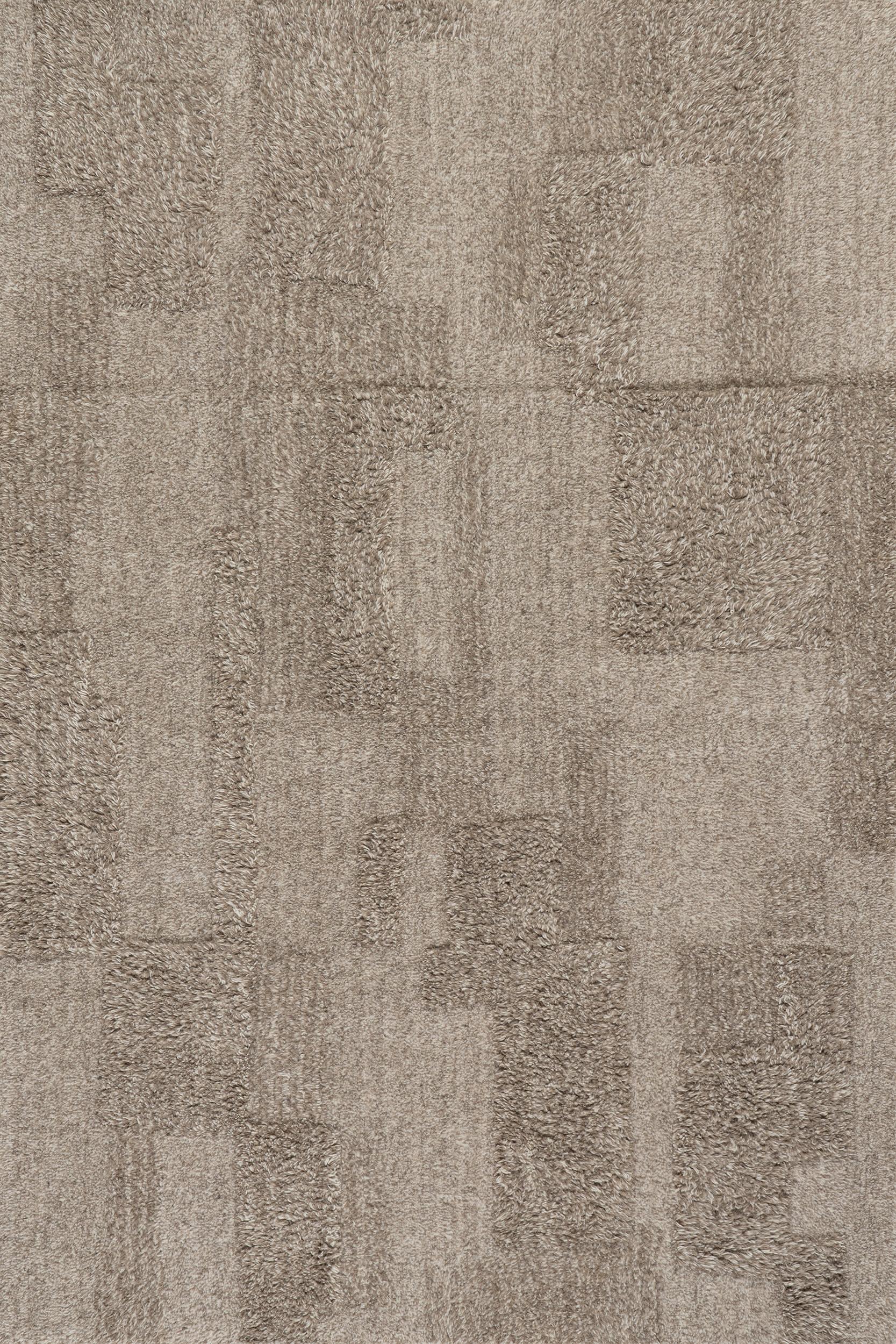Sorvelle Modern Solid Wool Rug | Grey Secondary image
