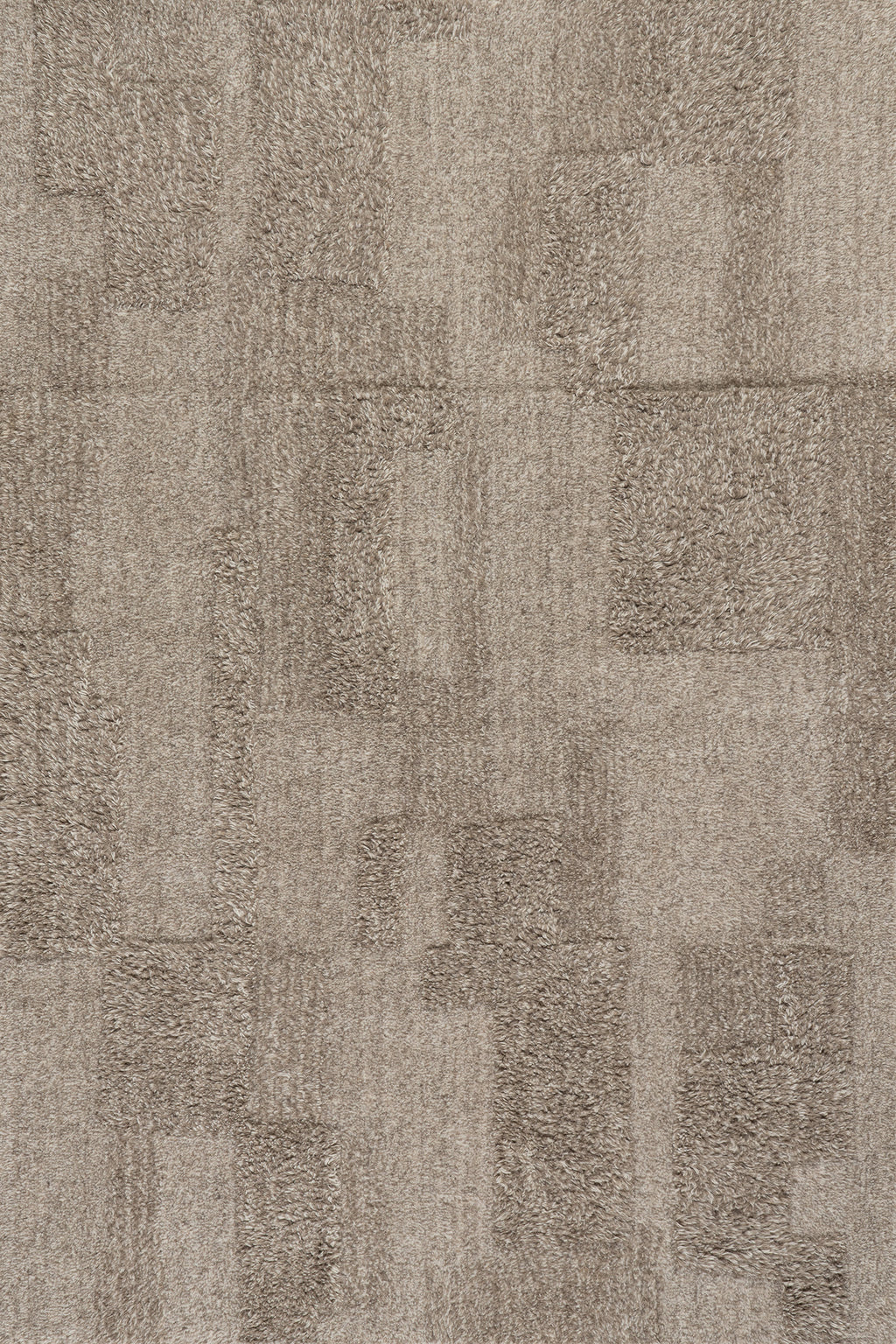 Sorvelle Modern Solid Wool Rug | Grey