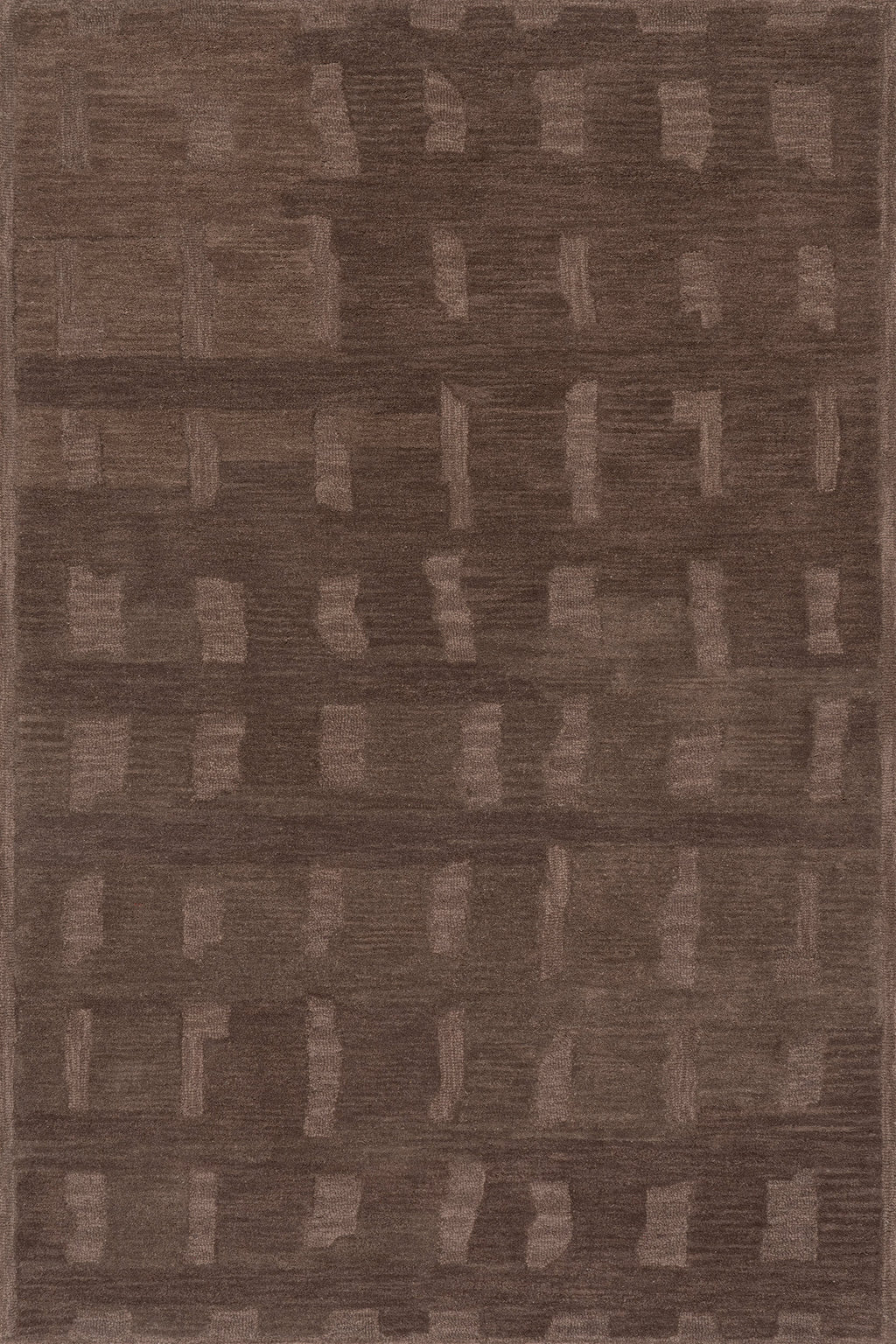 Vinel Modern Abstract Rug | Brown