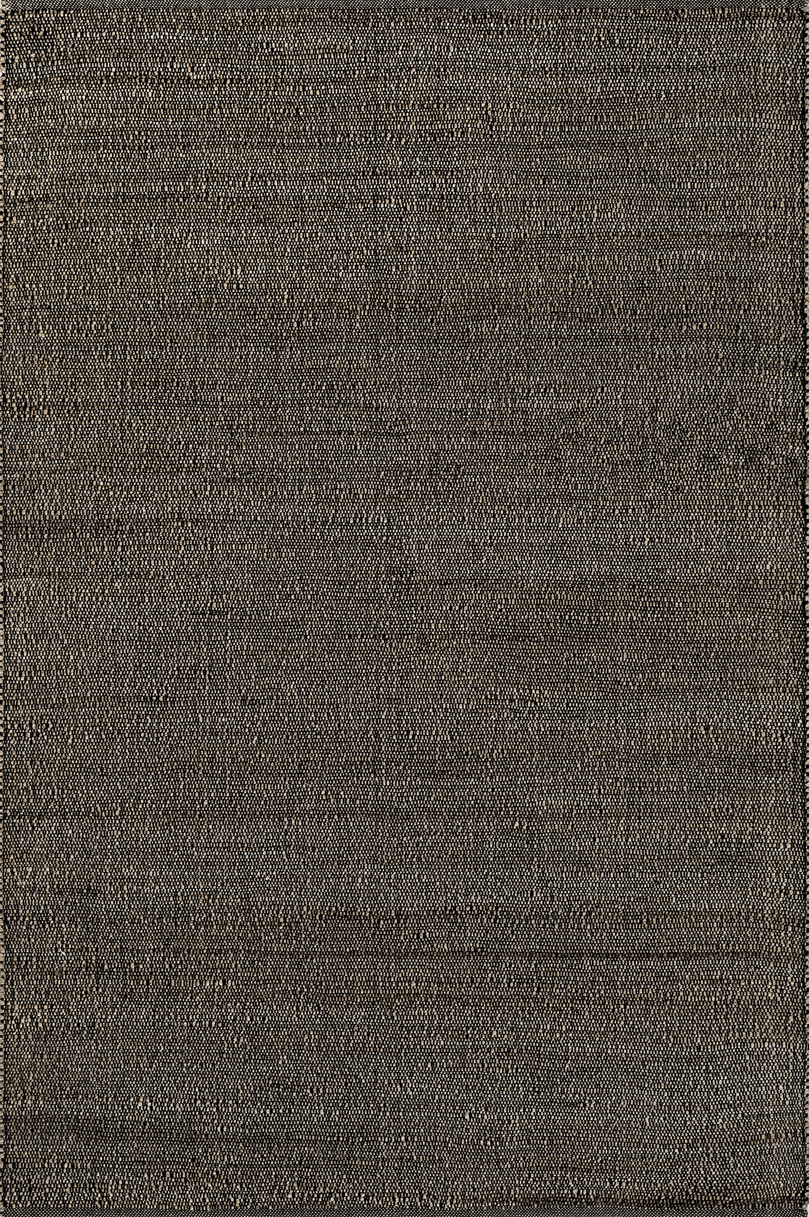 Perfect Handwoven Jute-Blend Rug | Charcoal Main image