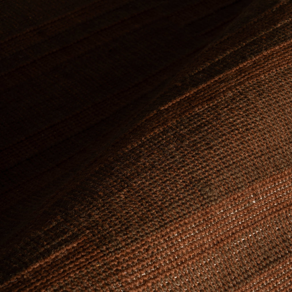 Oriya Wool Modern Transitional Rug | Rust