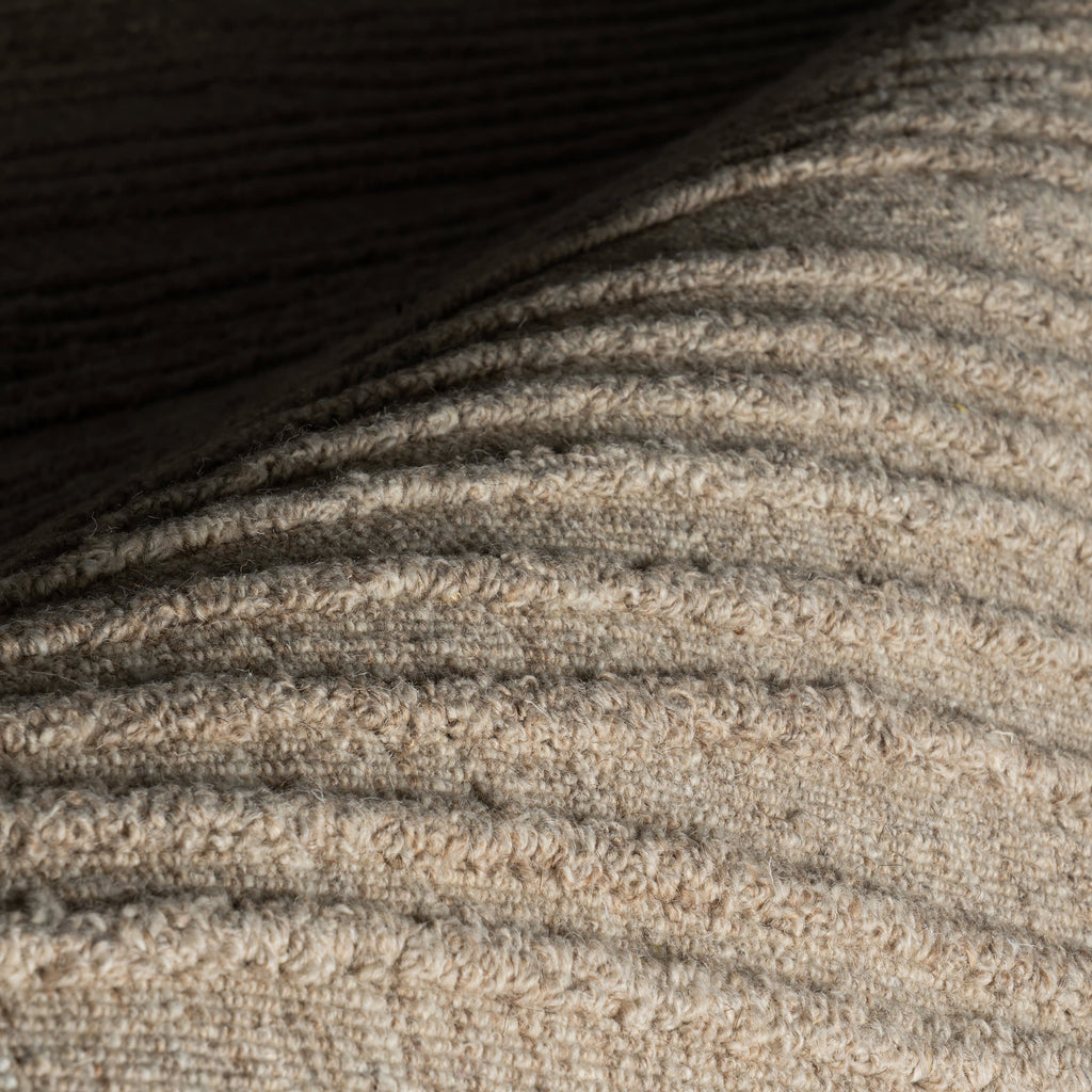 Kahina Abstract Bohemian Hand Tufted Wool Rug | Beige