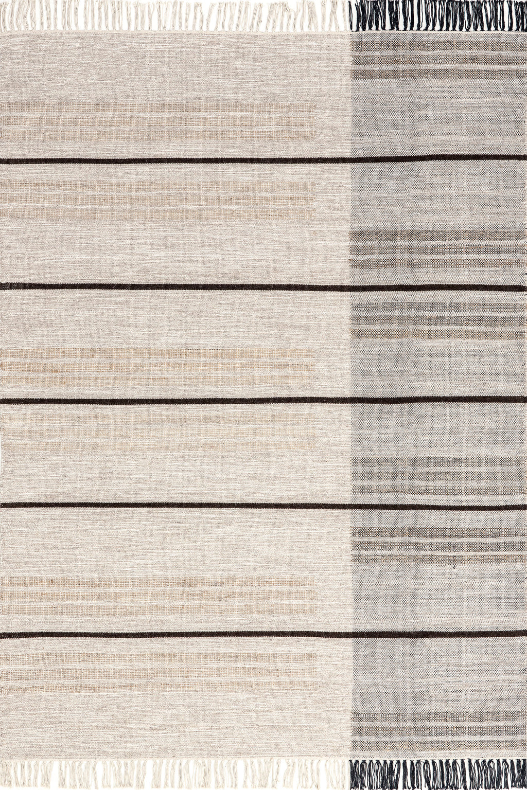 Zeta Wool Faded Rug | Beige