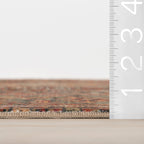 Maid Medallion Washable Rug | Red