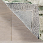 Babai New Zealand Wool Rug | Green