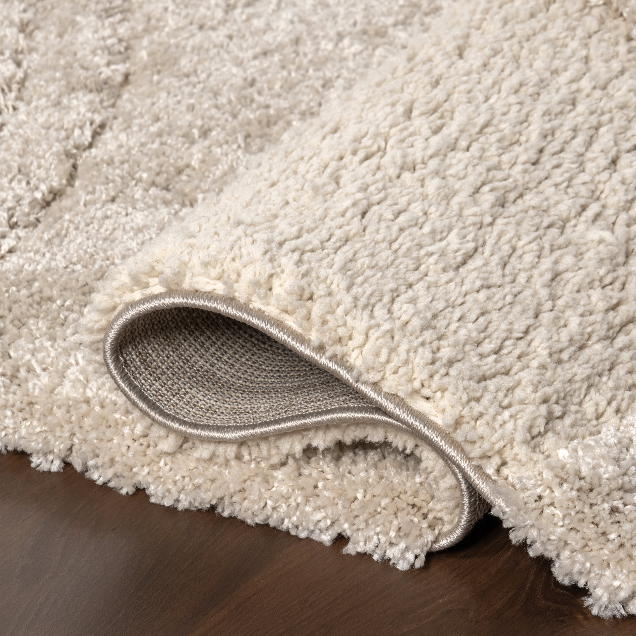 Maren Hazy Swirls Rug | Light Brown