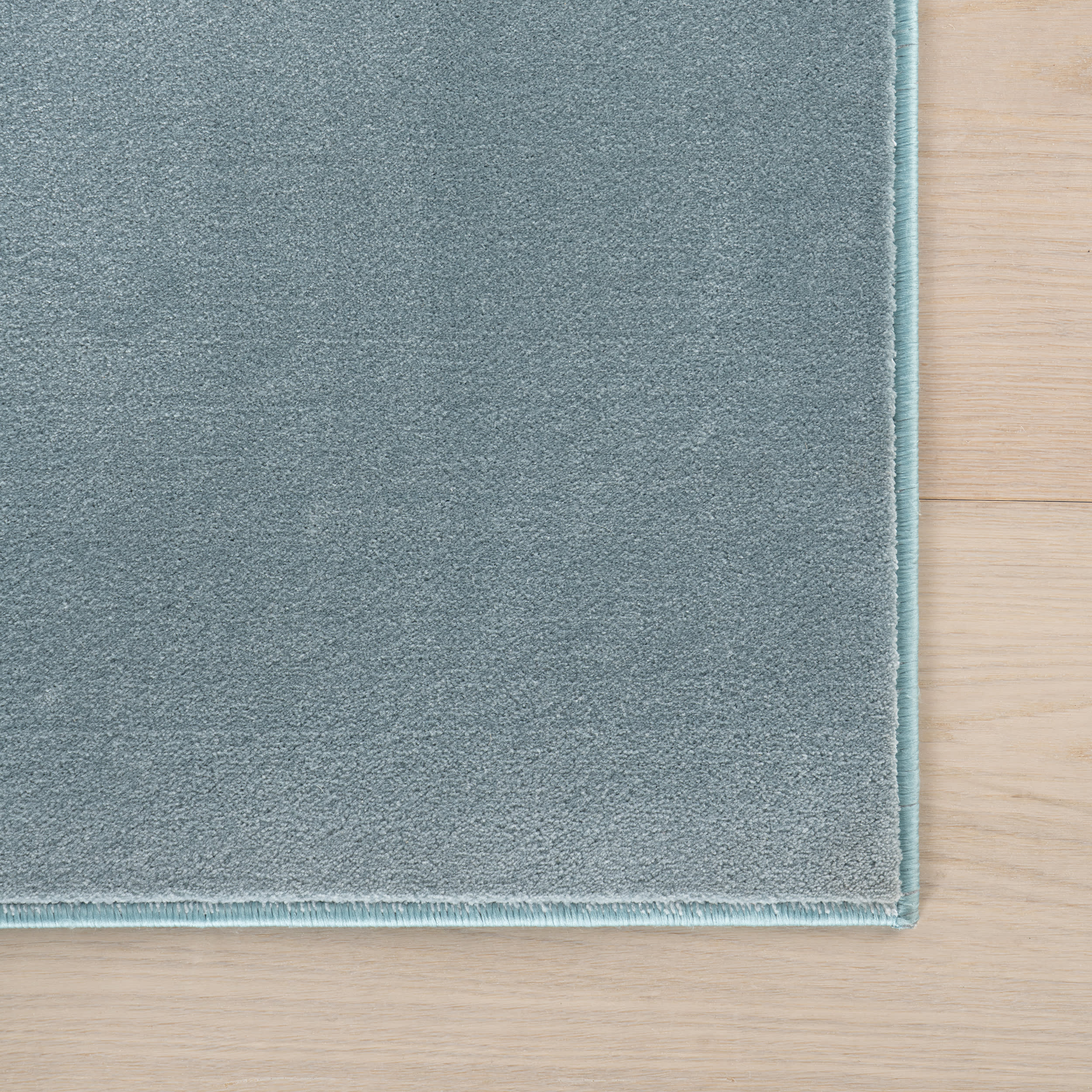 Ranya Modern Solid Rug | Blue