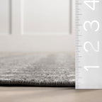 Moroccan Trellis Rug | Dark Grey