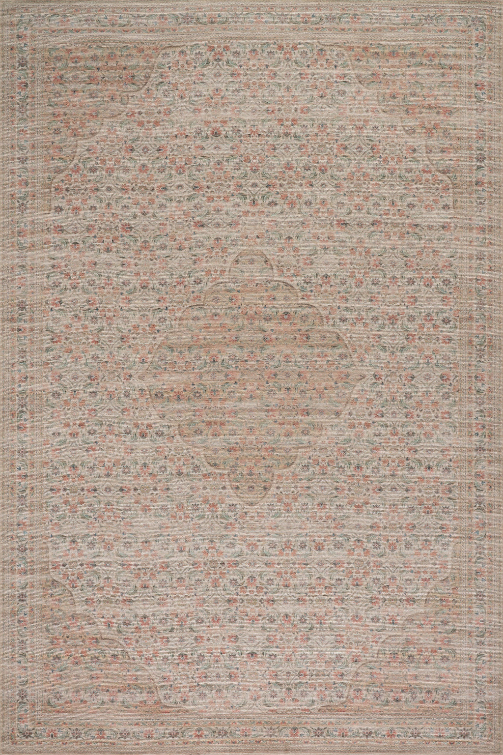 Merit Traditional Medallion Rug | Multicolor