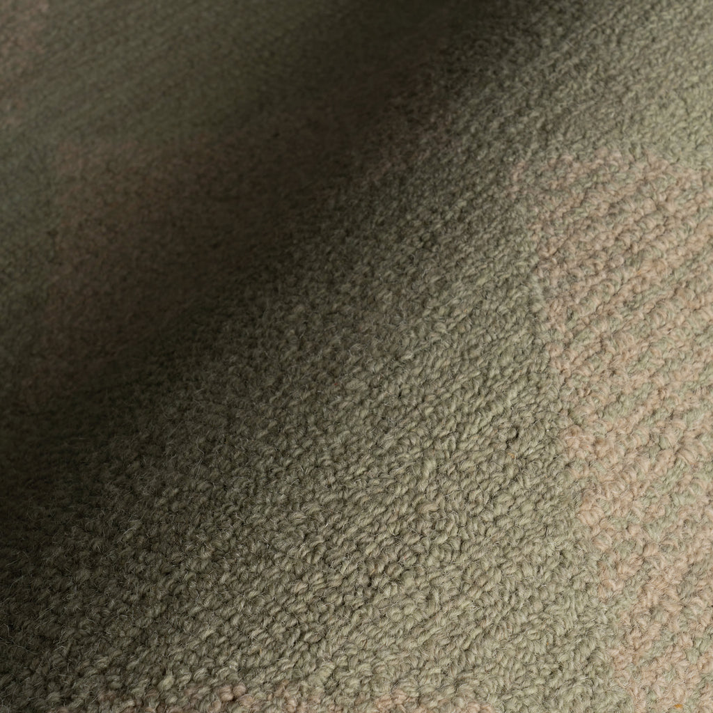 Tova Tufted Diamond Rug | Green
