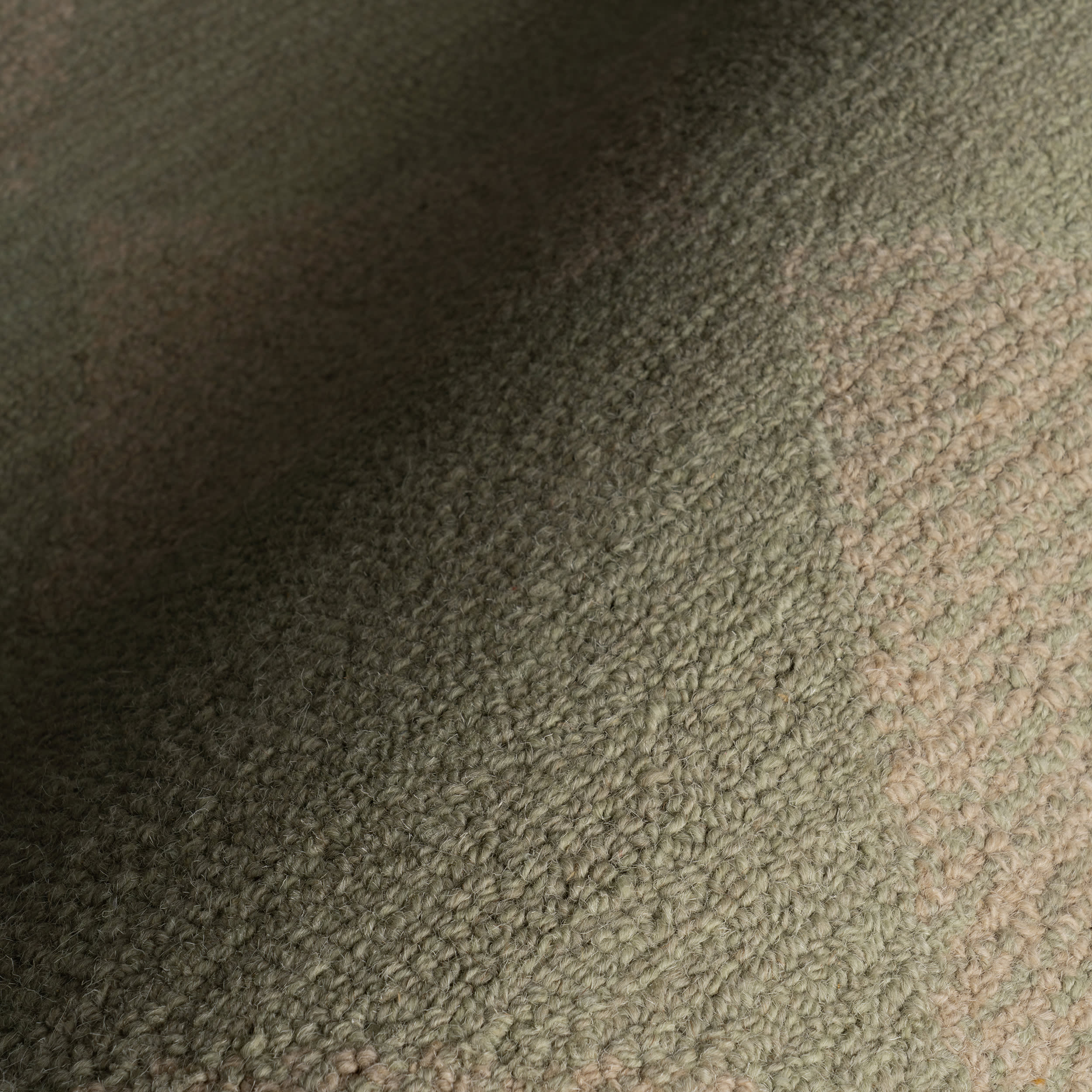 Tova Tufted Diamond Rug | Green