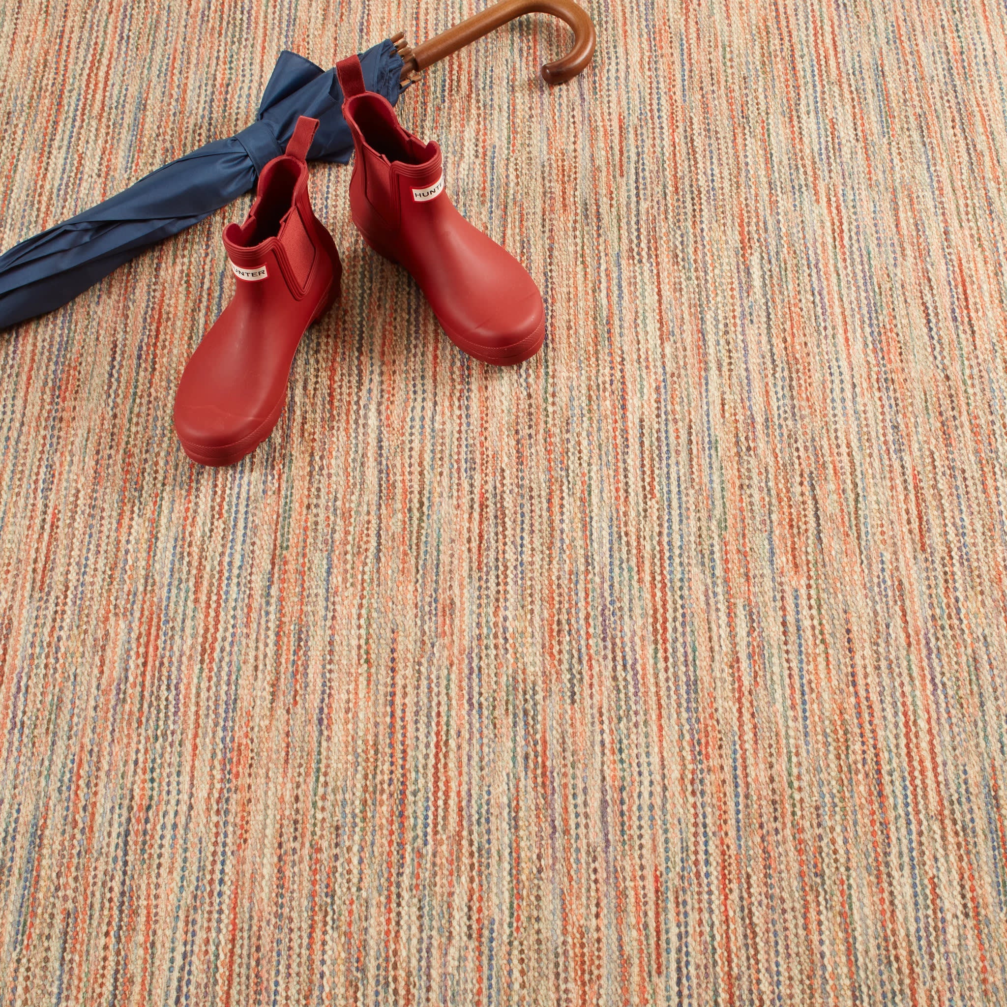 Clay Machine Washable Rug | Multi