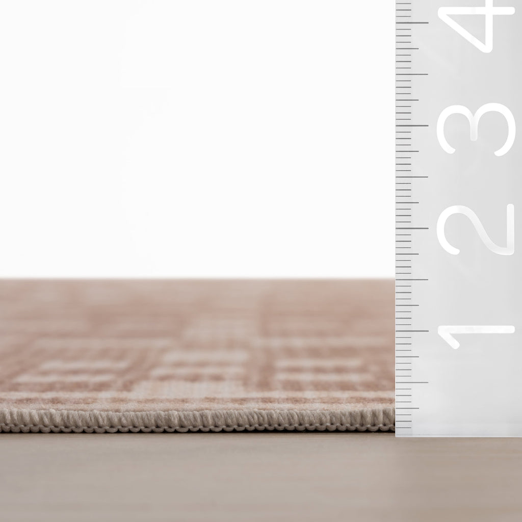 Innex Bohemian Washable Rug | Natural