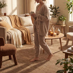 Mireille Solid Wool Cozy Rug | Sand