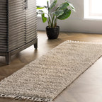 Dream Solid Shag Rug | Beige