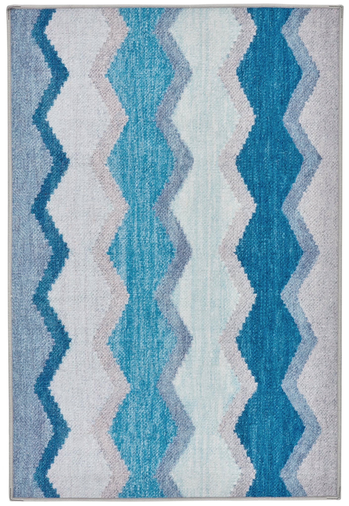 Safety Net Machine Washable Rug | Blue Image principale du produit
