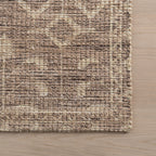 Ohzye Transitional Floral and Paisley Rug | Brown