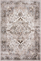 Vanisa Traditional Washable Rug | Beige