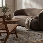 JuJu Tasseled Wool Rug | Grey