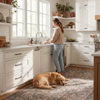 Avalon Antiqued Jute-Blend Rug | Dark Beige