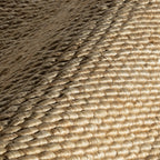 Handspun Jute Rug | Natural