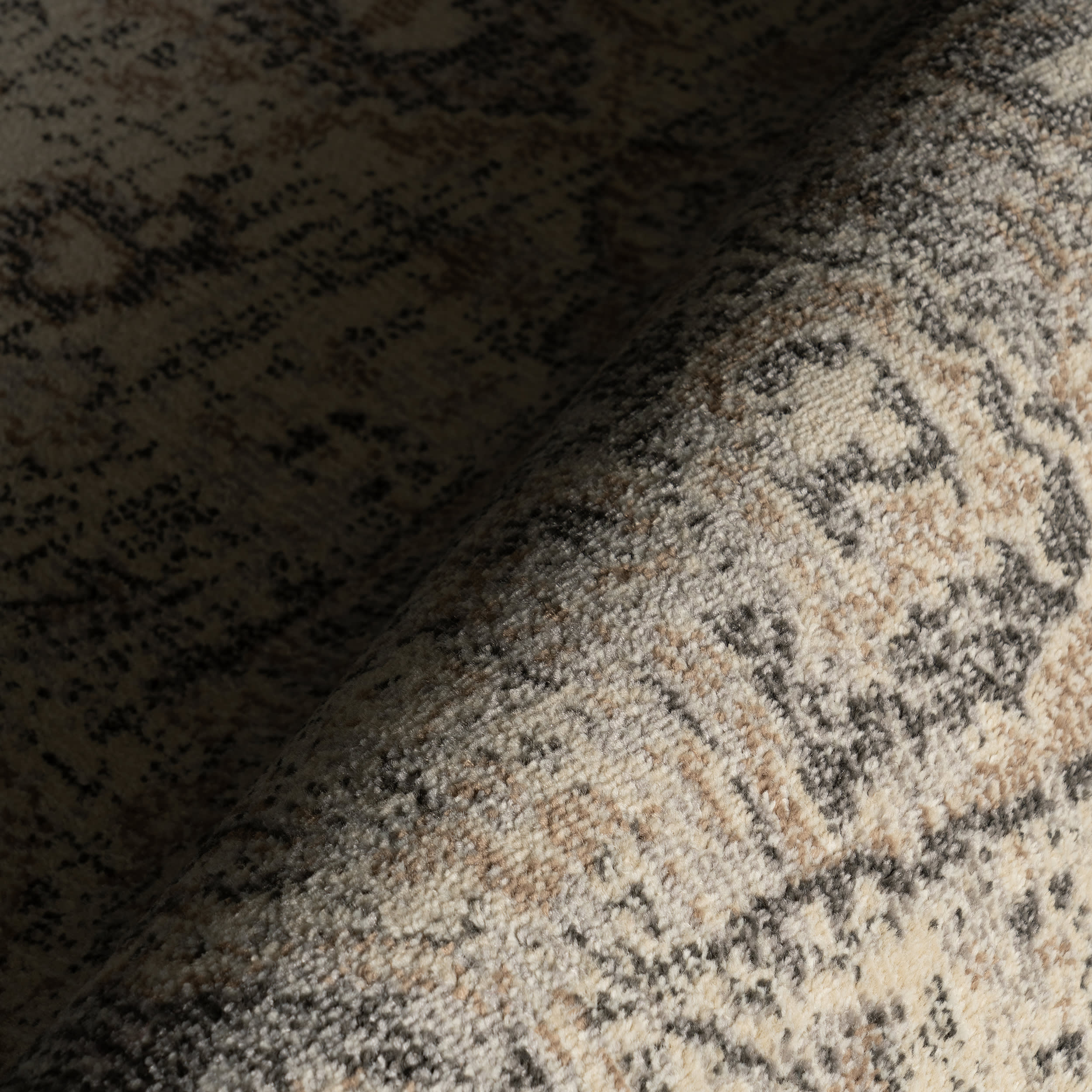 Mosaic Medallion Rug | Grey