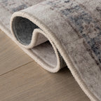Clanese Oriental and Persian Washable Rug | Grey