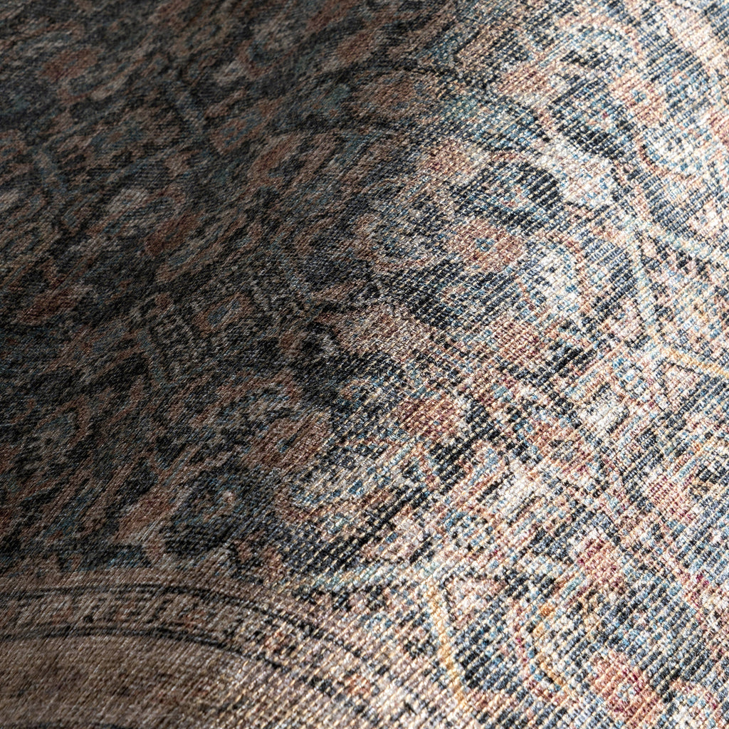 Artemis Vintage Medallion Rug | Blue