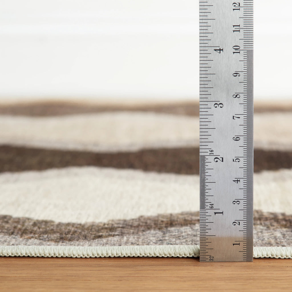 Safety Net Machine Washable Rug | Natural