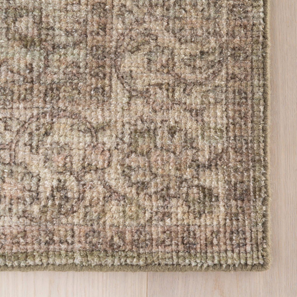 Lazara Hand Loomed Wool Rug | Green