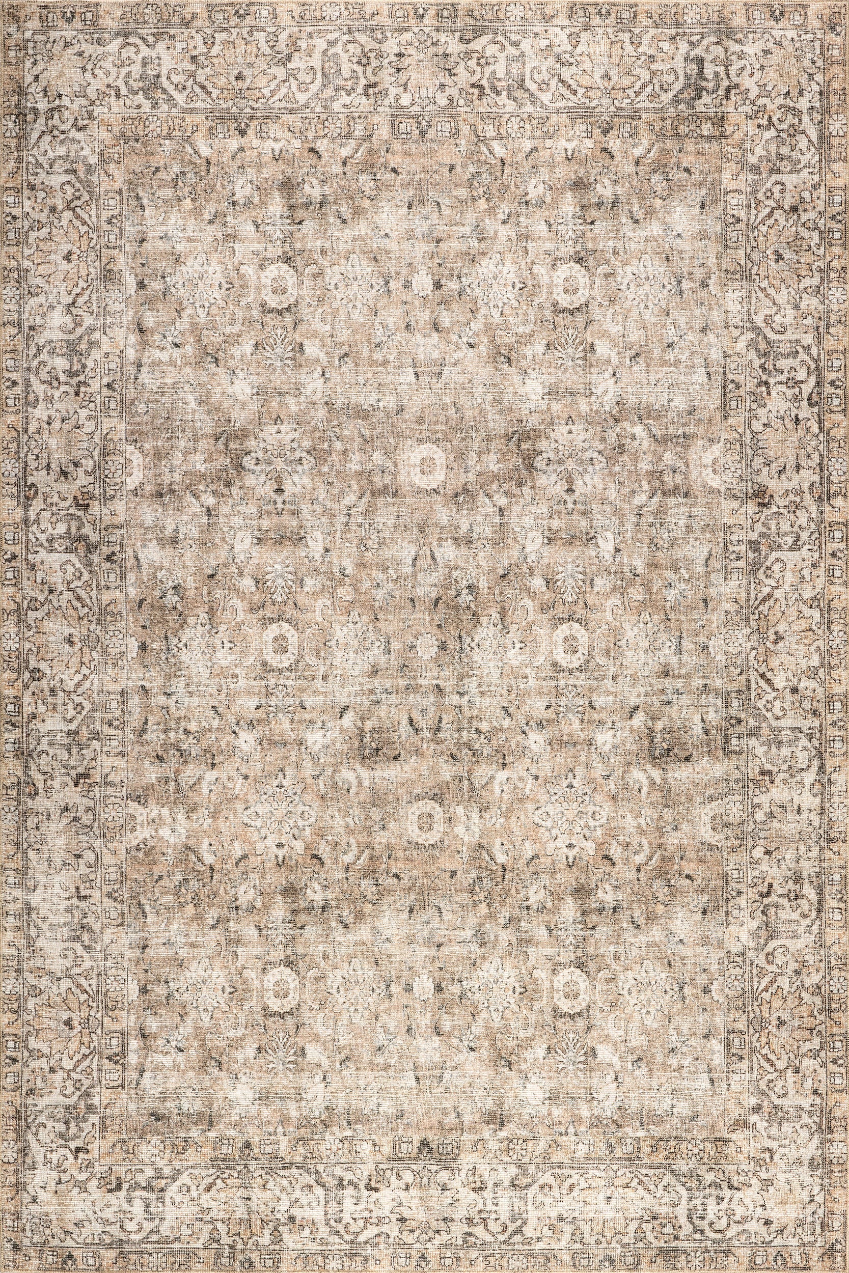 Westfield Antiqued Jute-Blend Rug | Dark Beige Main image