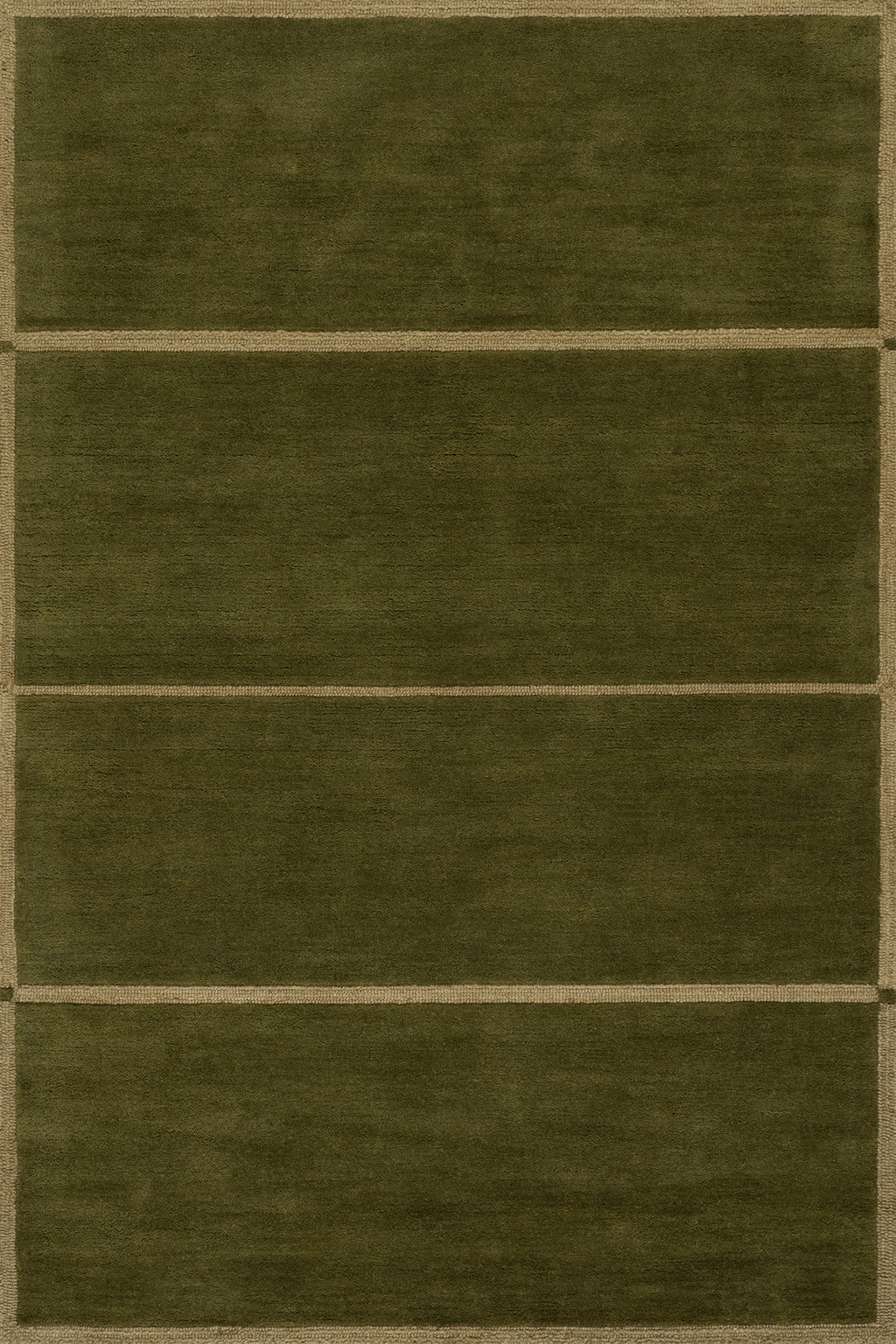 Mira Mid-Century Geometric Rug | Green