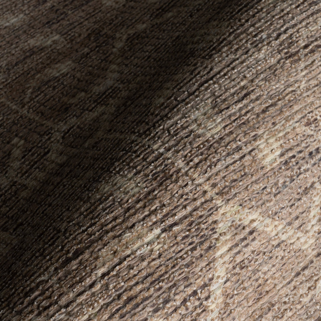 Ohzye Transitional Floral and Paisley Rug | Brown