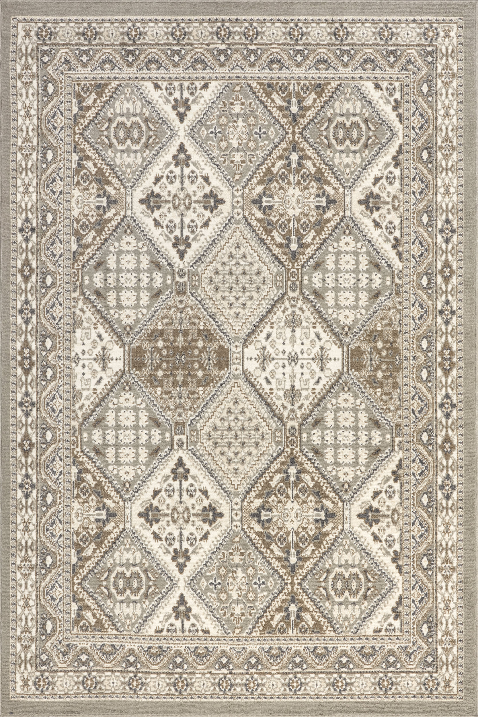 Melange Tiles Rug | Taupe Main image