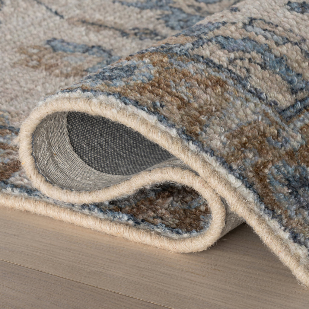 Tavi Hand Loomed Wool Rug | Ivory