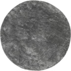 Washable Solid Shag Rug | Dark Grey