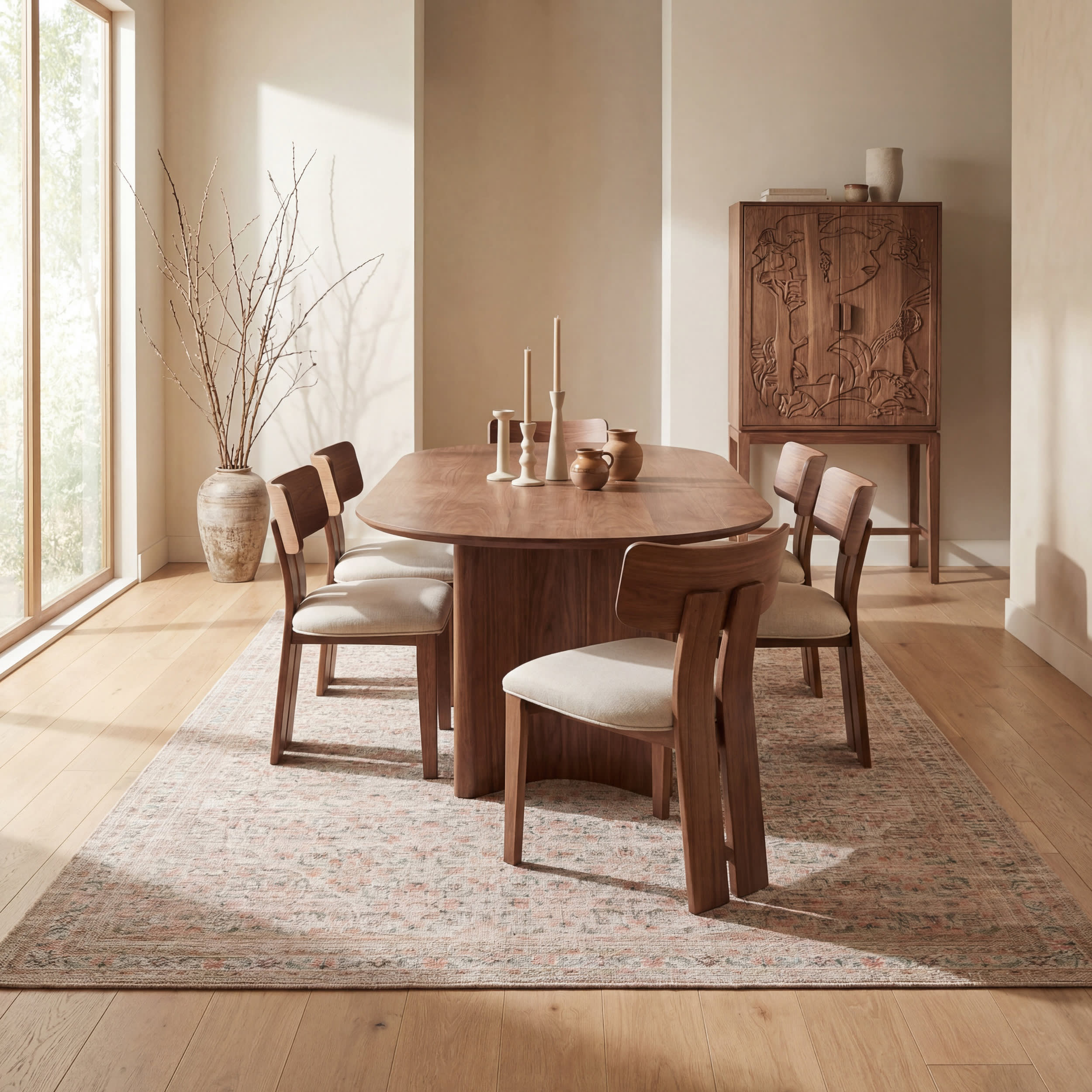 Merit Traditional Medallion Rug | Multicolor