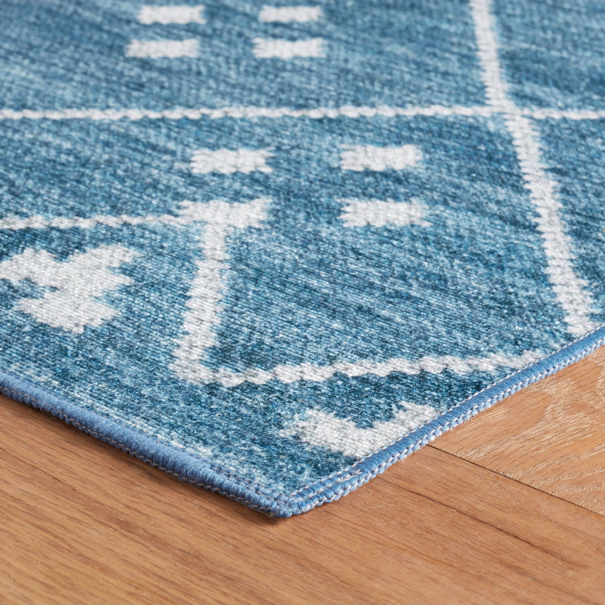 Kota Machine Washable Rug | Indigo