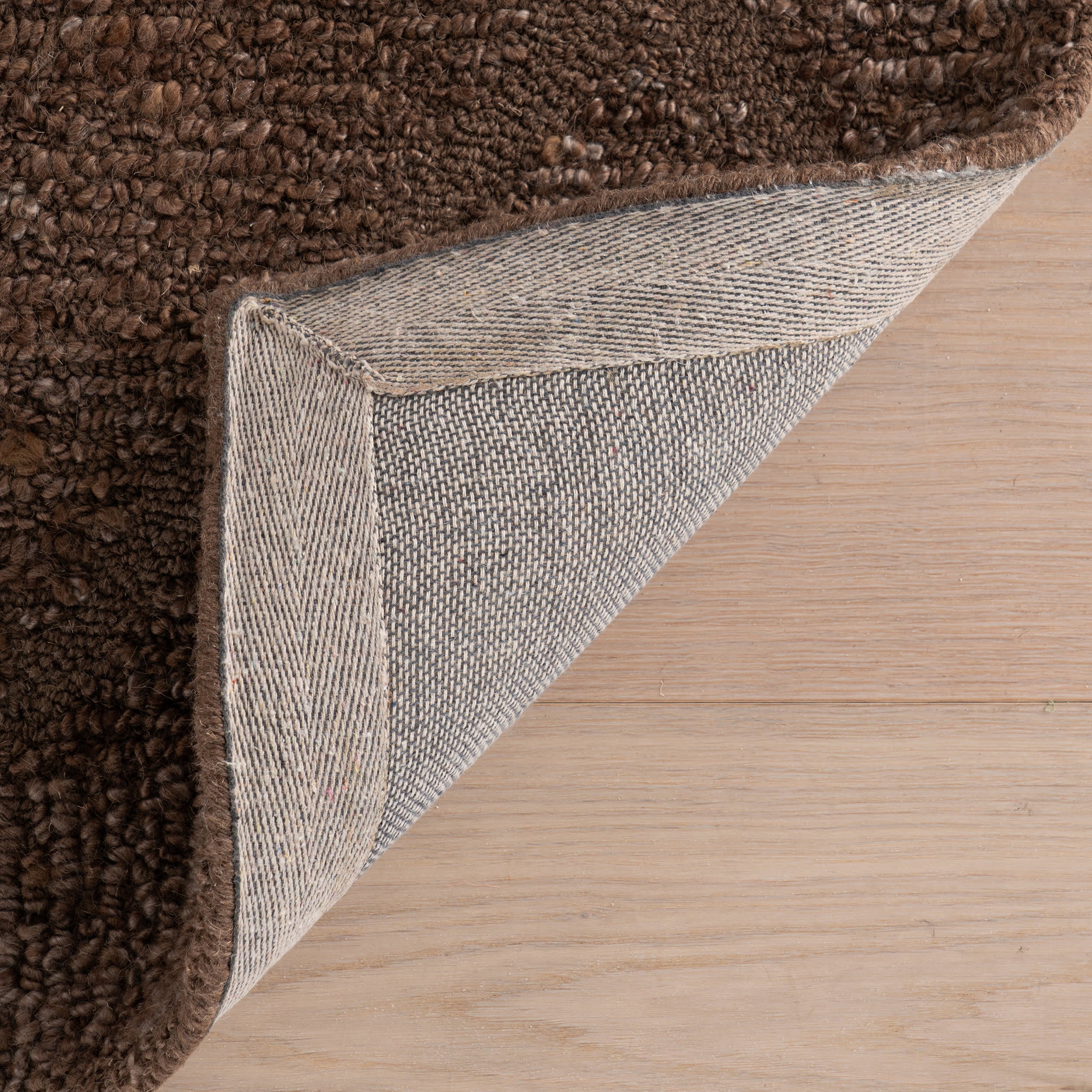 Afra Trellis Bohemian Hand Tufted Wool Rug | Brown