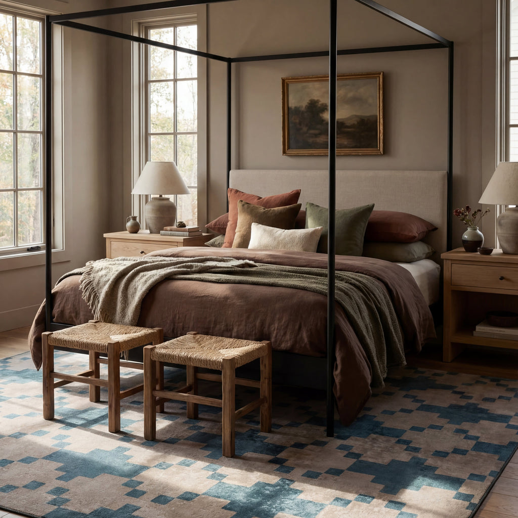 Tilana Southwestern Geometric Washable Rug | Multicolor