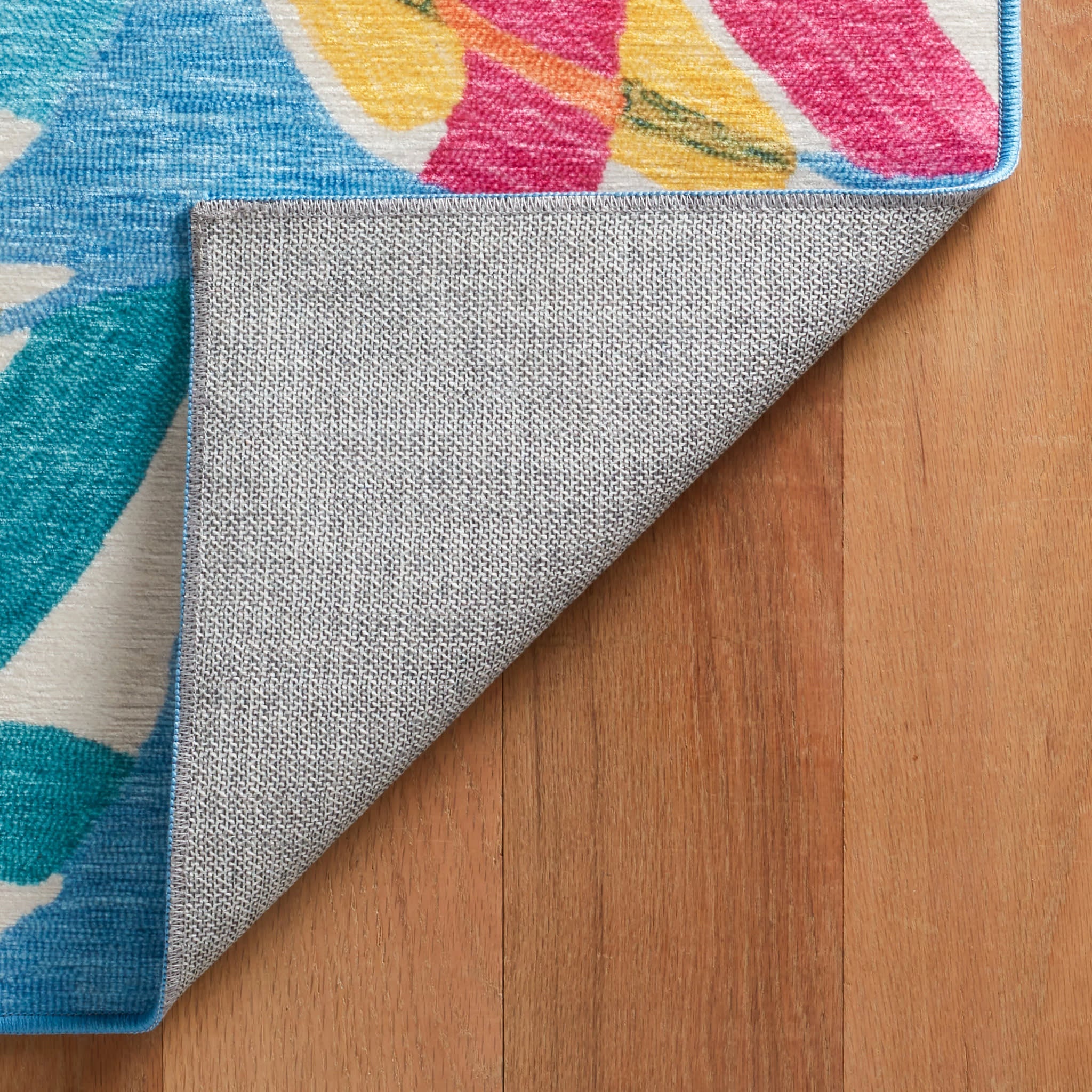 Lily Pad Machine Washable Rug | Spring