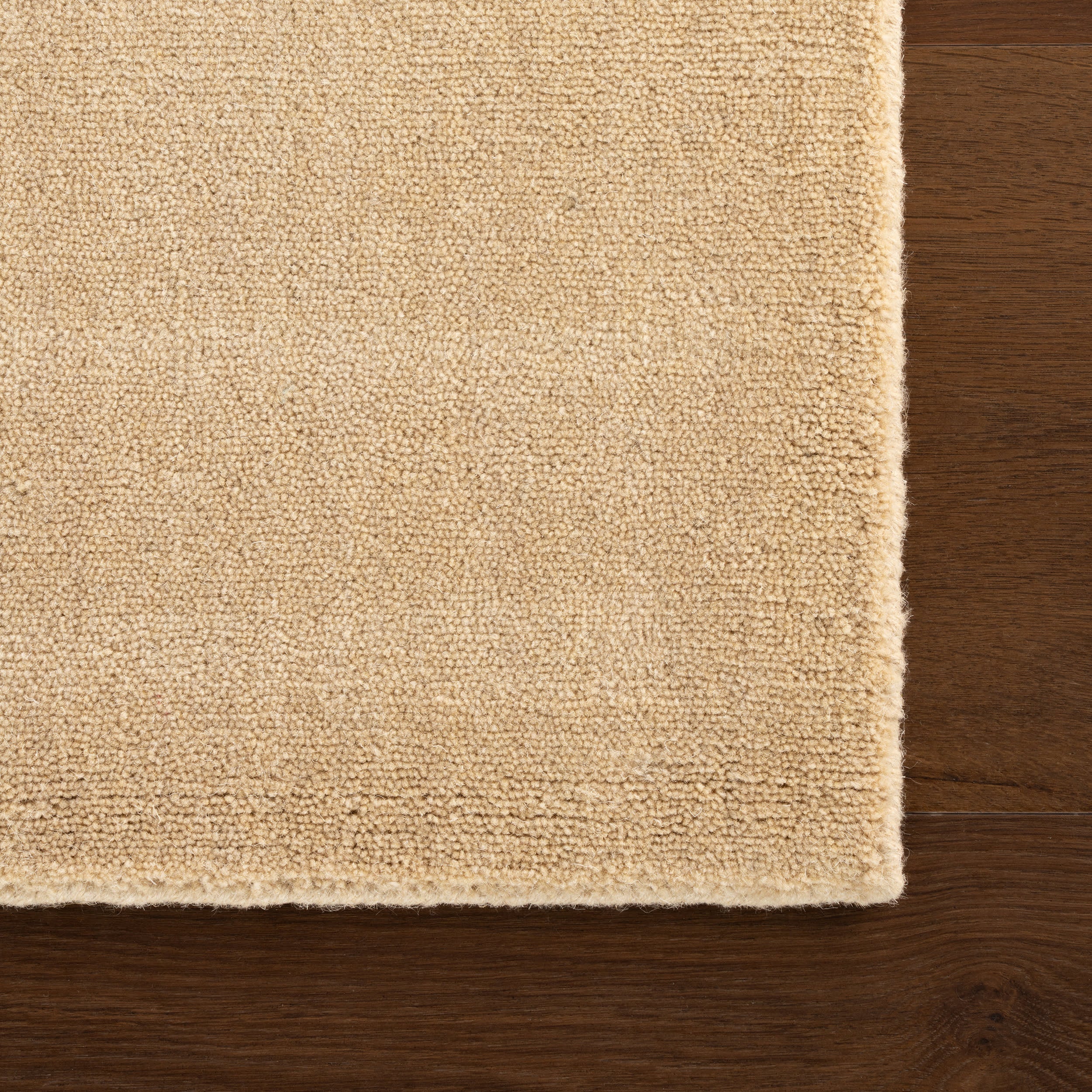 Iania Modern Solid Rug | Ivory