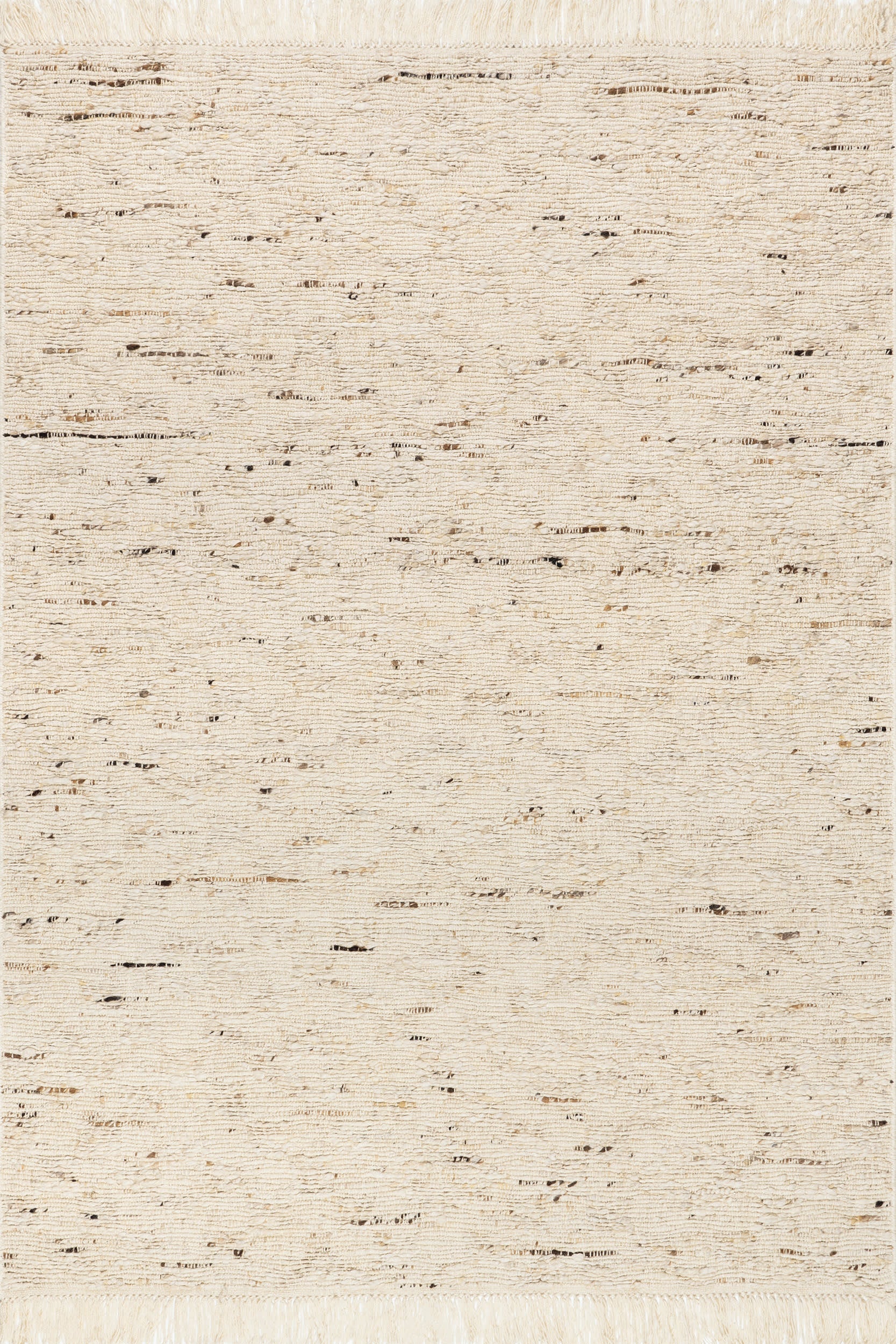 JuJu Tasseled Wool Rug | Ivory Main image