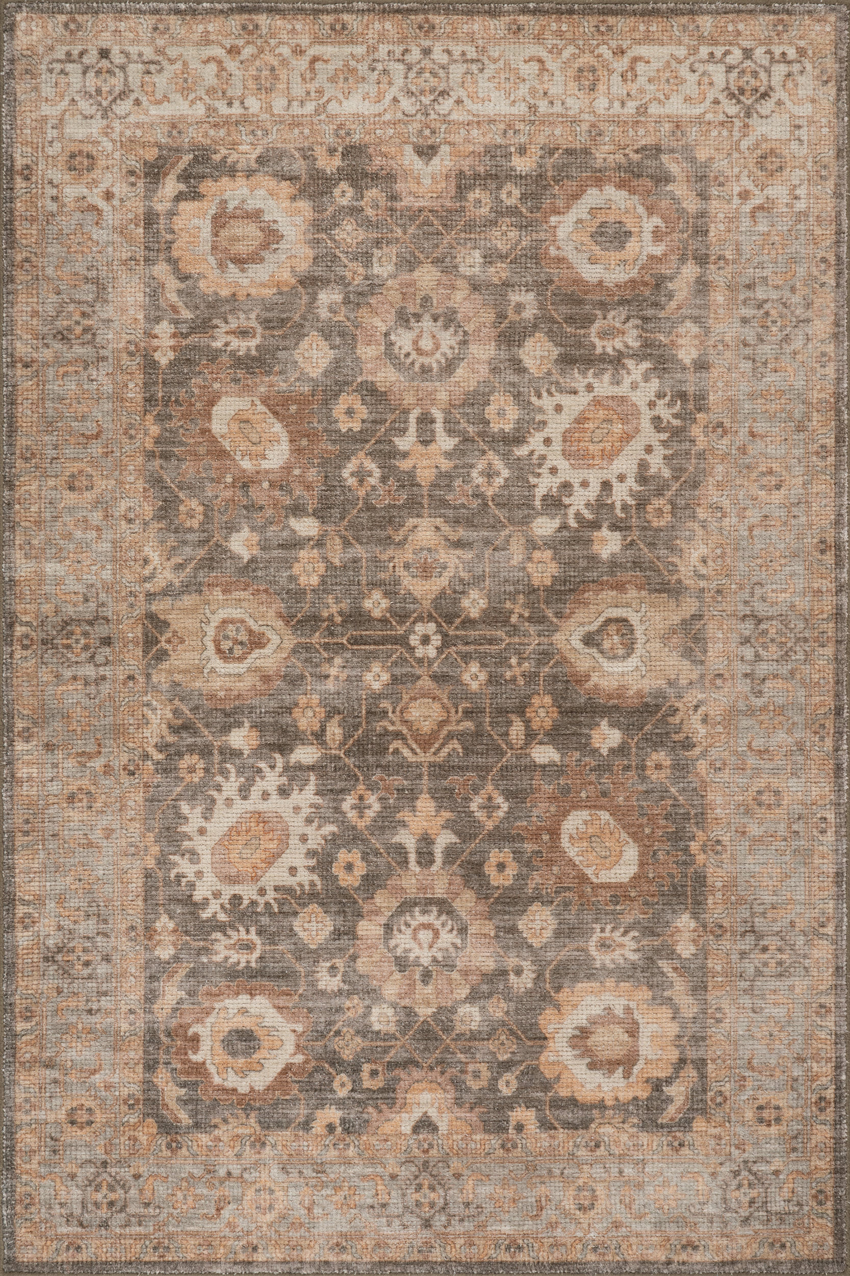 Nira Hand Loomed Wool Rug | Brown