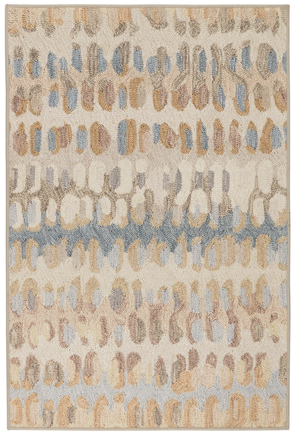 Paint Chip Machine Washable Rug | Natural
