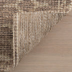 Ohzye Transitional Floral and Paisley Rug | Brown