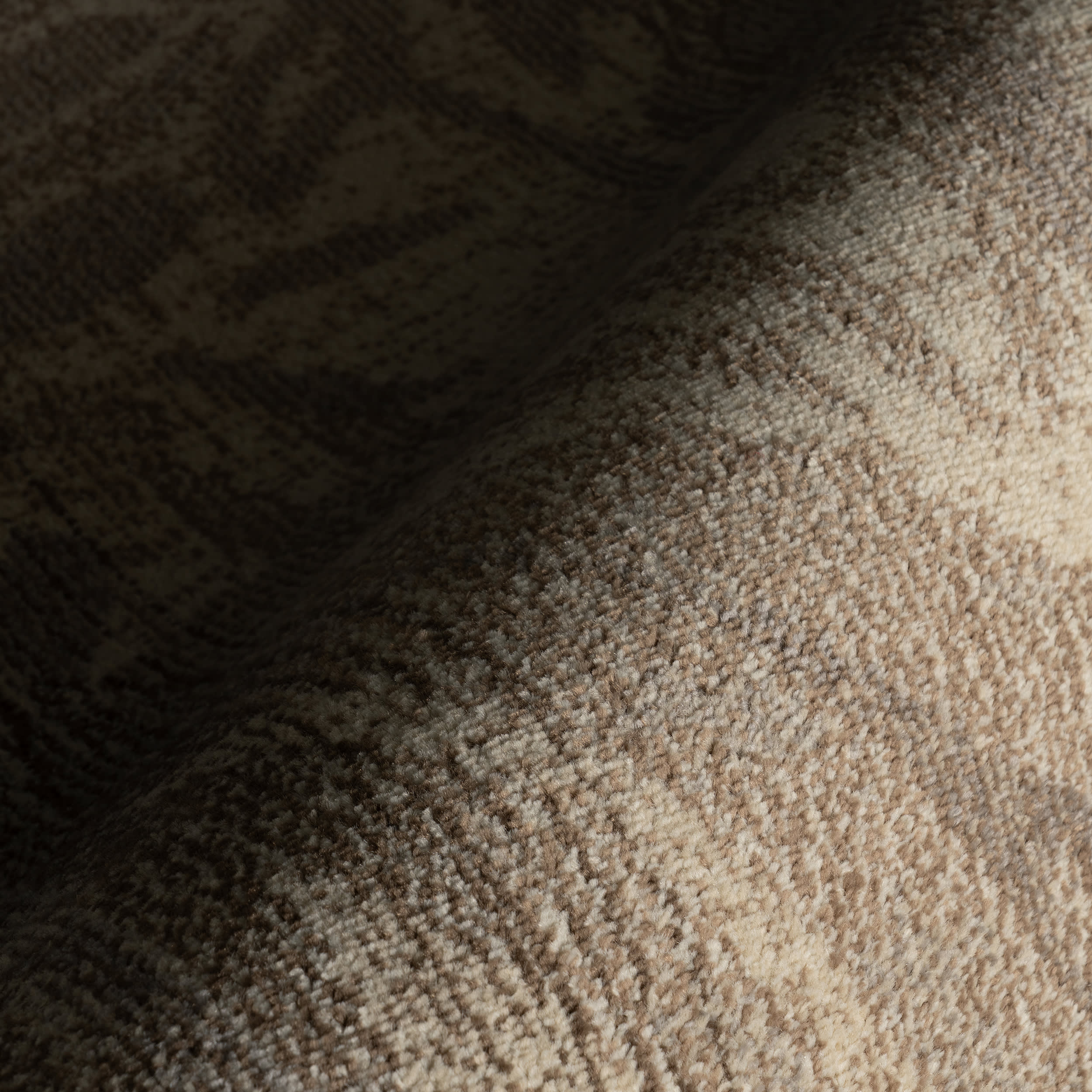 Abstract Floral Rug | Grey