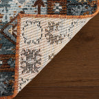 Liamara Traditional Medallion Indoor/Outdoor Rug | Brown