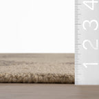 Tova Tufted Diamond Rug | Sand