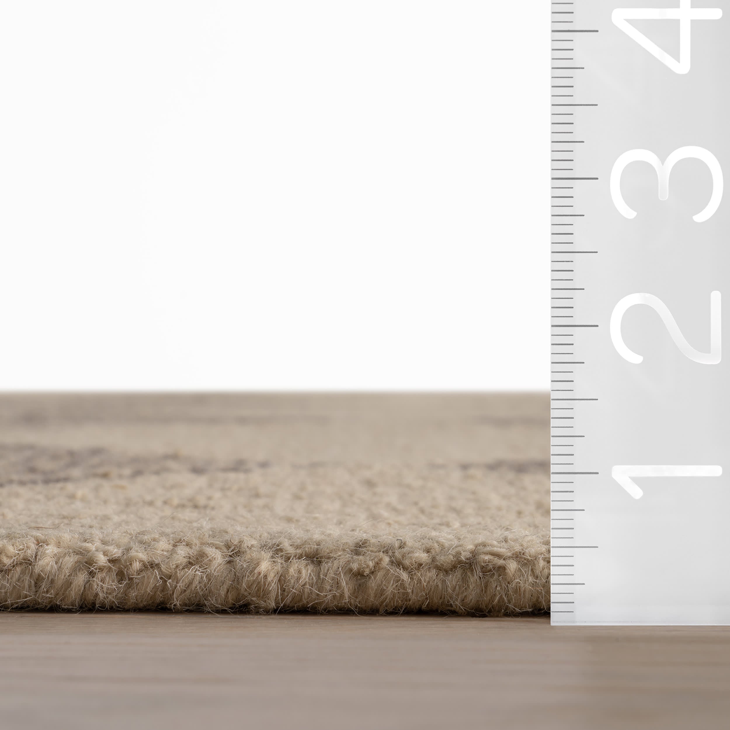 Tova Tufted Diamond Rug | Sand